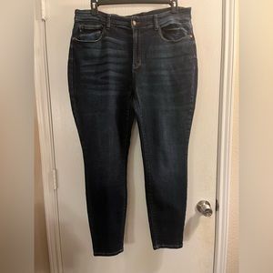 Judy Blue Skinny Fit Jeans, 18W- great condition